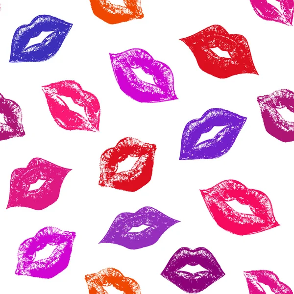 Les lèvres abstraites — Image vectorielle