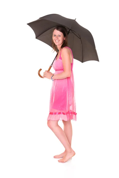 Roze regen — Stockfoto