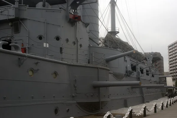 Mikasa battleship, Yokosuka, Japão — Fotografia de Stock