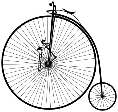 Velocipede clipart