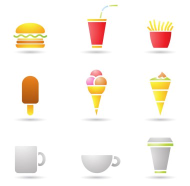 Dondurma, kahve ve fast food