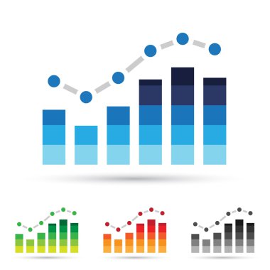 Stats Icons clipart