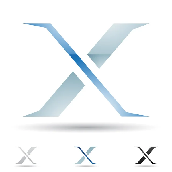 抽象图标的字母 x — 图库矢量图片