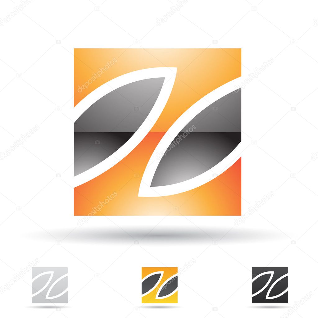 Abstract icon for letter Z