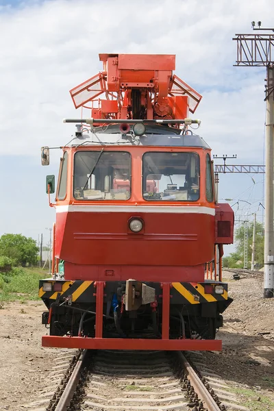 Veículo de serviço ferroviário — Fotografia de Stock