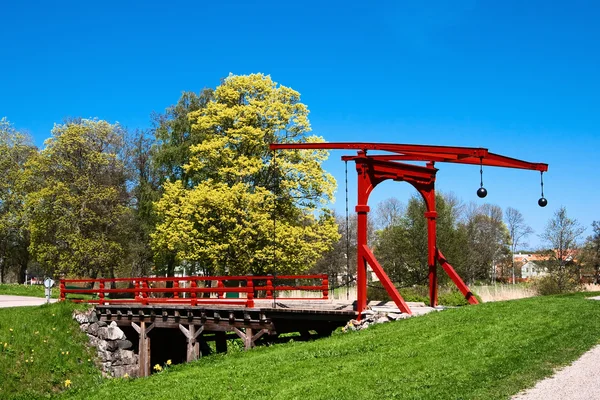 Schwenkbrücke — Stockfoto