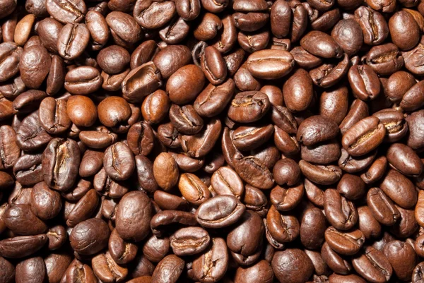 Coffee beans background 2 - Kaffee-Bohnen-Hintergrund — Stock Photo, Image