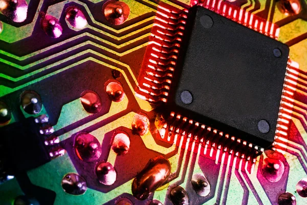 Mikroprocesszor — Stock Fotó