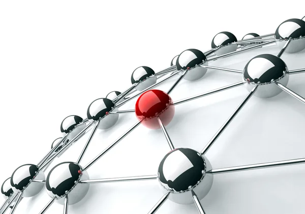 Концепция сетей и интернета — стоковое фото