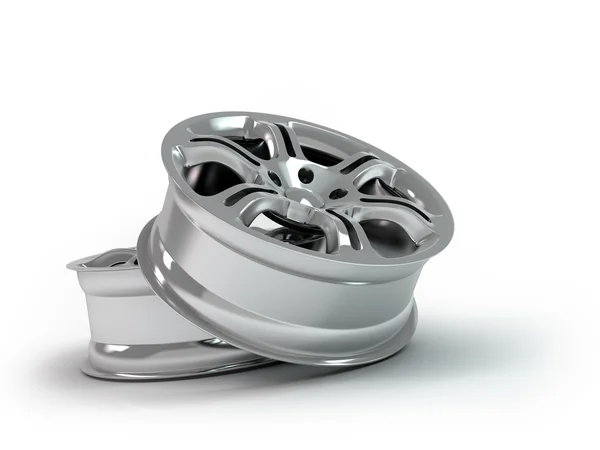 알루미늄 합금 바퀴, 자동차 바퀴. — 스톡 사진