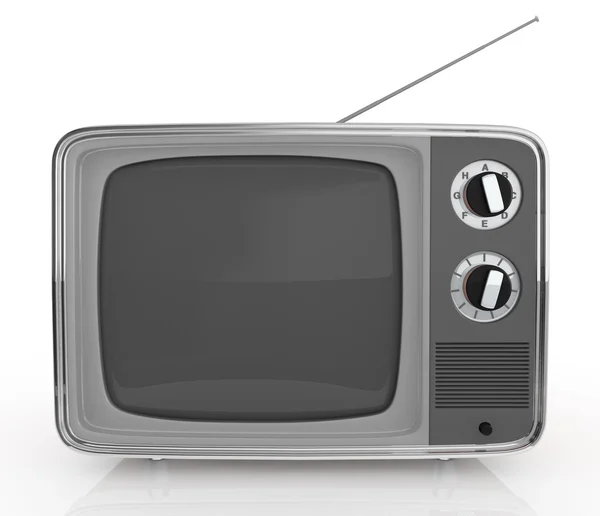 Vintage-Tv — Stockfoto