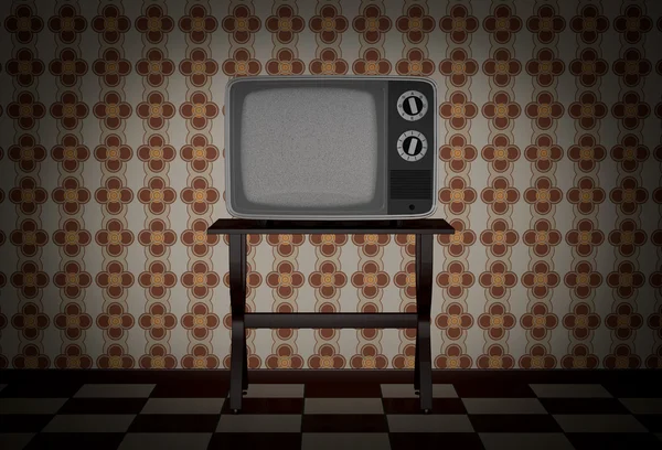 Vintage TV — Stock Fotó