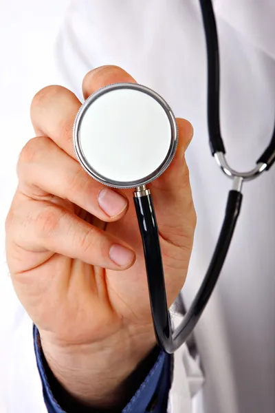 Lekarz stetoskop ręcznych — Zdjęcie stockowe