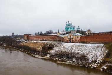 View Of The Assumption Cathedral. Smolensk. clipart