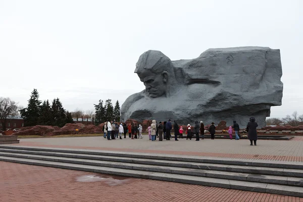 War monument to the brave, Brest fortress, Belarus — Stock Photo, Image