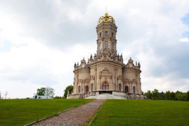 Blessed Virgin Mary Church in Dubrovitsy. Russia clipart