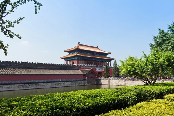 De historische verboden stad in Peking — Stockfoto