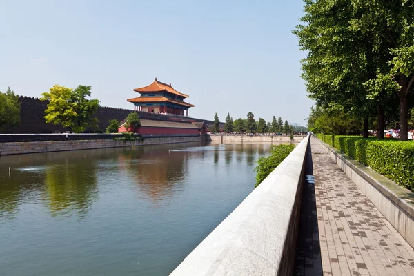 De historische verboden stad in Peking — Stockfoto