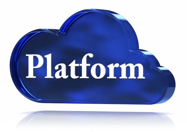 Plataforma de nuvem — Fotografia de Stock