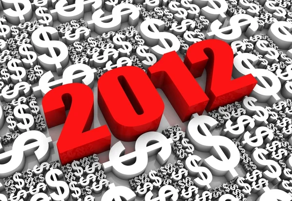 stock image Financial Success in 2012