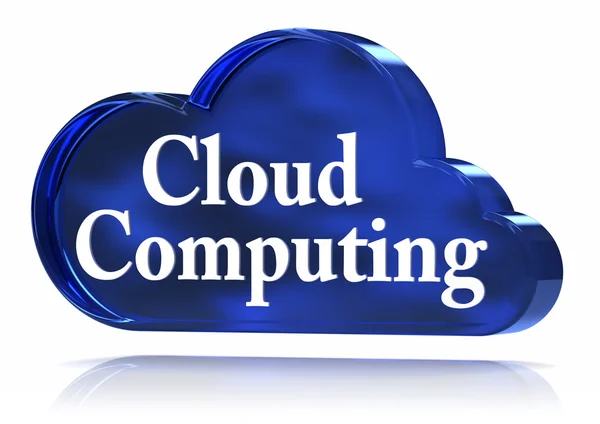 Cloud computing — Stockfoto