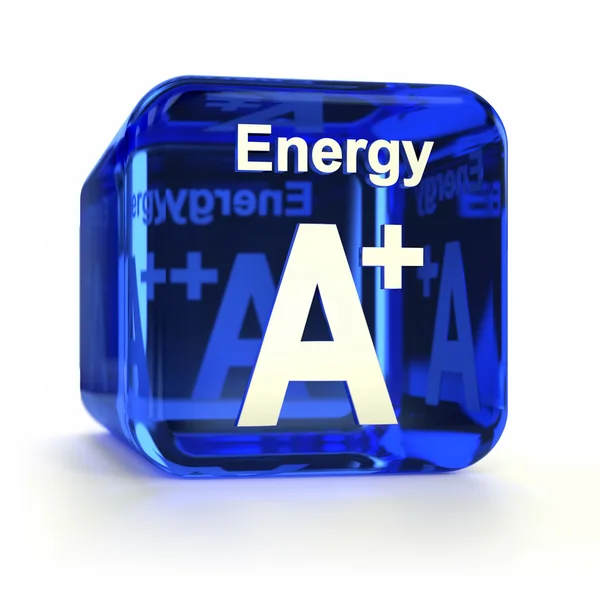 Energieeffizienz-Bewertung a+ — Stockfoto