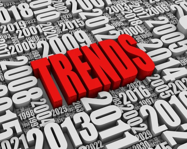 stock image Annual Trends