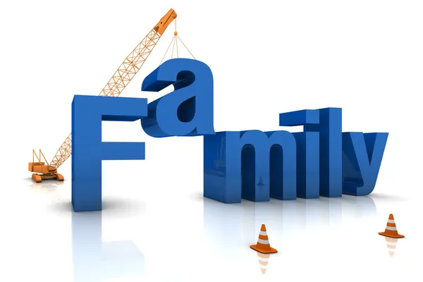 Familiengründung — Stockfoto