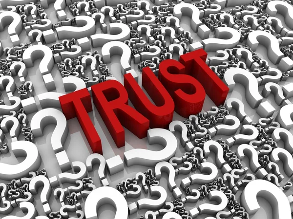 Trust? — Stock Photo, Image