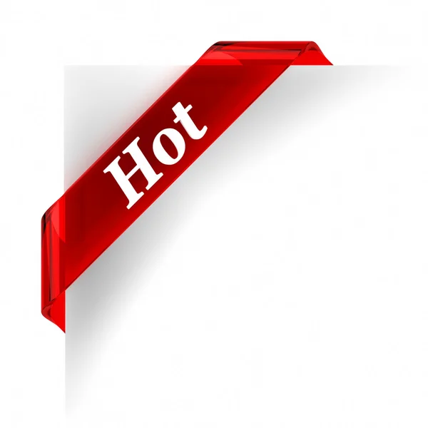 Hot vörös — Stock Fotó