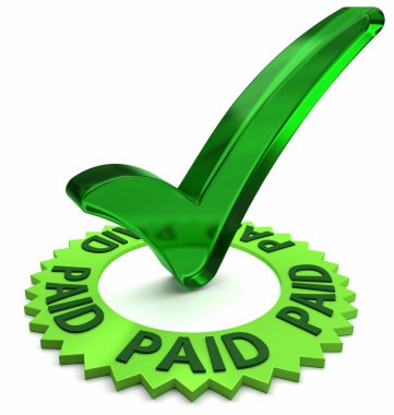 Payment Approved clipart