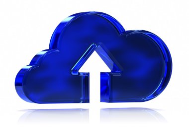 Blue Cloud Submit clipart