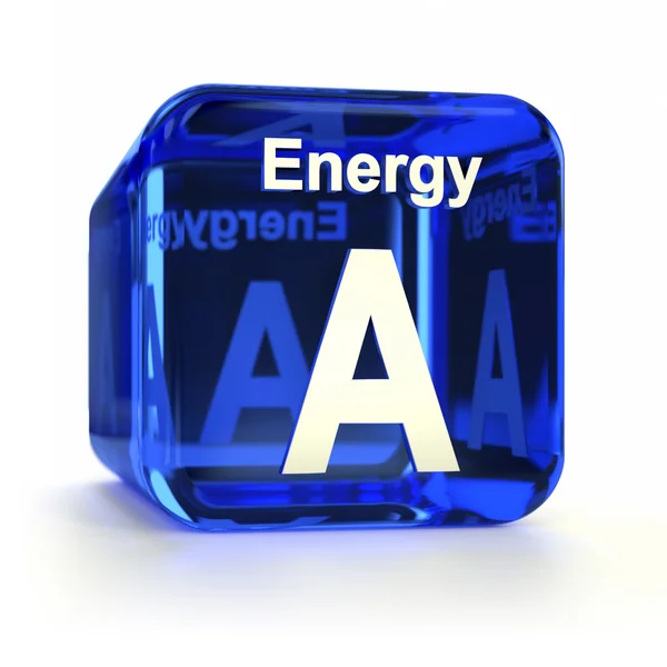 Classificação da eficiência energética A — Fotografia de Stock
