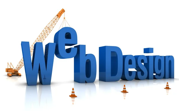 Webový design Stock Fotografie