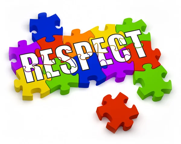 Respect — Stock Photo, Image