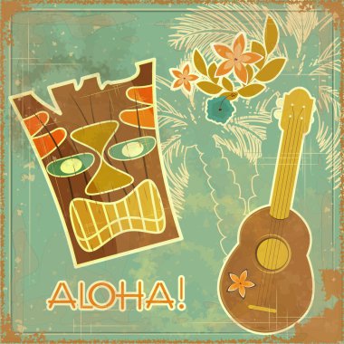 Vintage Hawaiian card