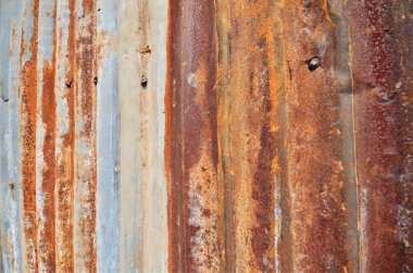 Rusty textured metal aluminium grunge background clipart