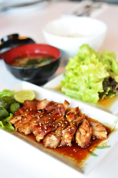Teriyaki Grilled Chicken — Stock Photo, Image