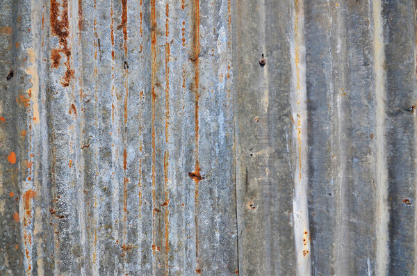 Rusty textured metal aluminium grunge background texture