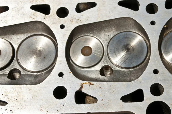 Stock image Motor block with pistons