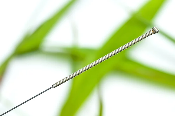 Acupuncture needle — Stock Photo, Image