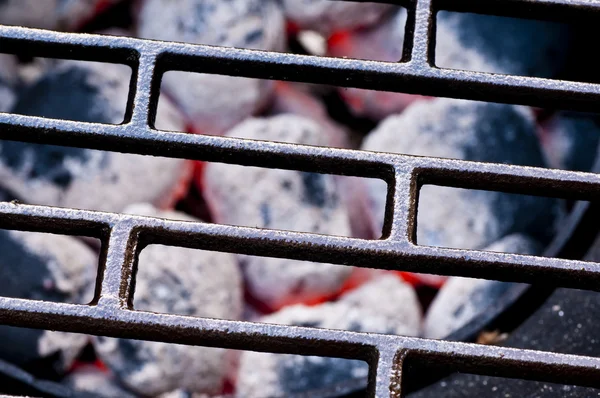 Barbecue with charcoal — Stock Photo, Image
