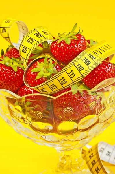 Φράουλα διατροφή — Φωτογραφία Αρχείου