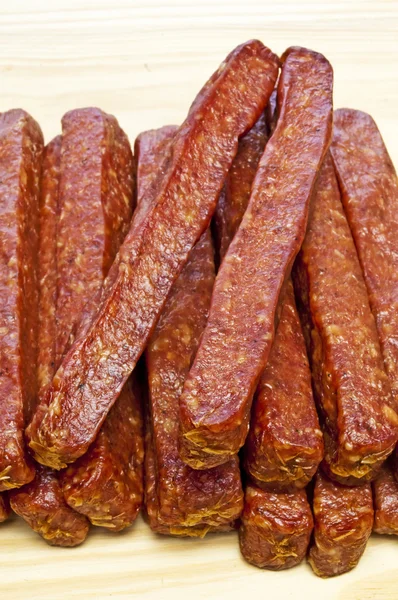 Smoked sausage of the Black Forest — Stock Photo, Image