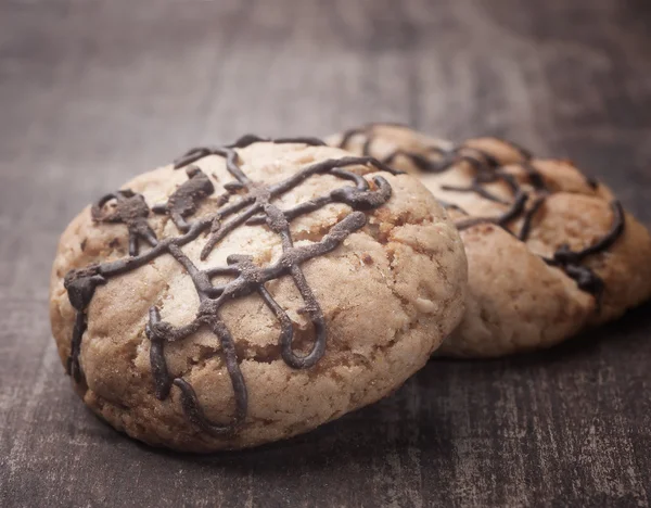 Chunky 초콜릿 칩 쿠키 — 스톡 사진