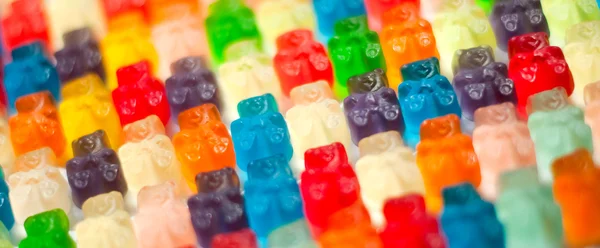 stock image Gummy bears background