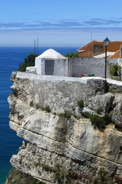 Houses on the cliff — Stock Photo, Image