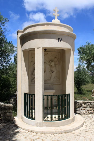 Monumento religioso a Fatima — Foto Stock