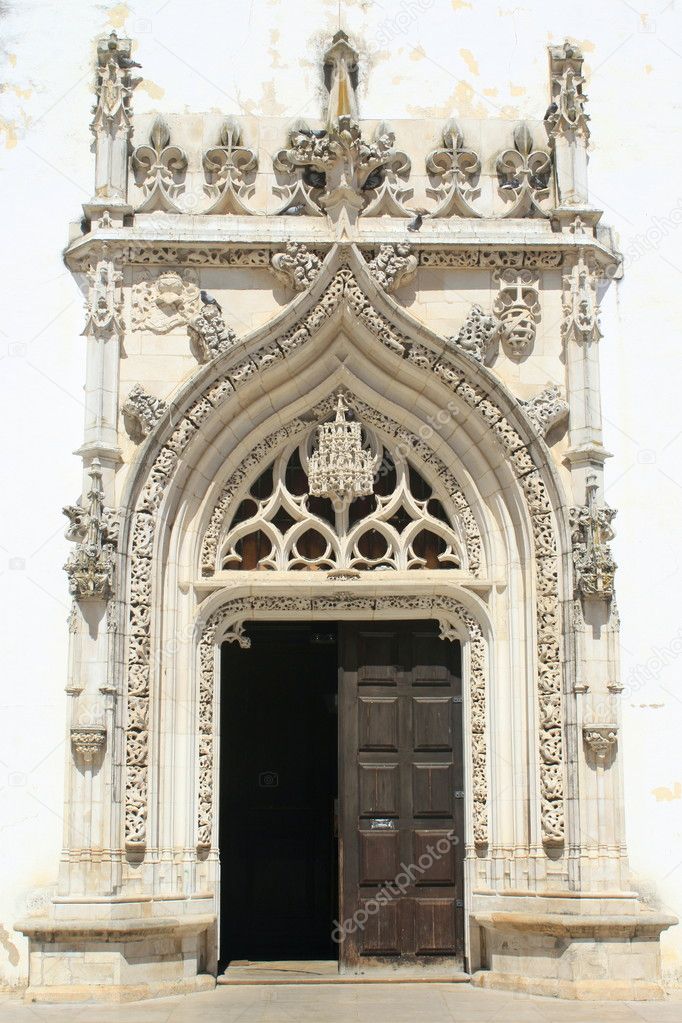 Entrance of church