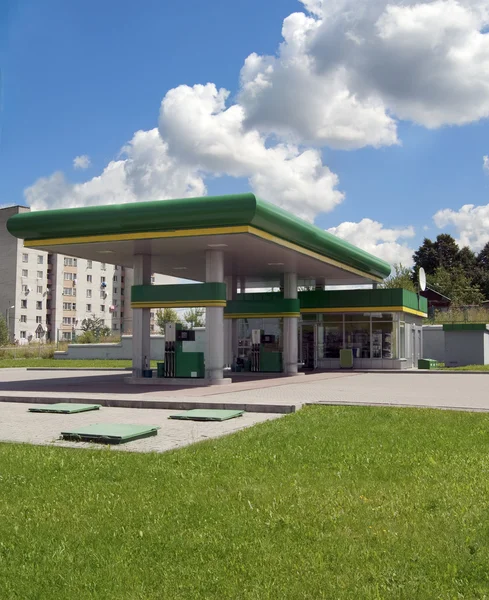 Gaz benzin istasyonu — Stok fotoğraf